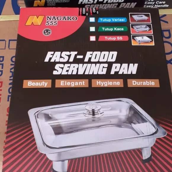 Prasmanan Segi Fast Food Dish segi 555 Nagako / Fast Food Serving Pan