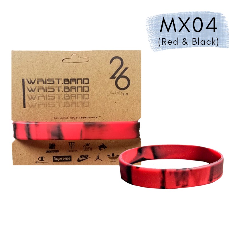 NICE GIFT RUBBER BRACELET TREN IMPORT CAMO MX04