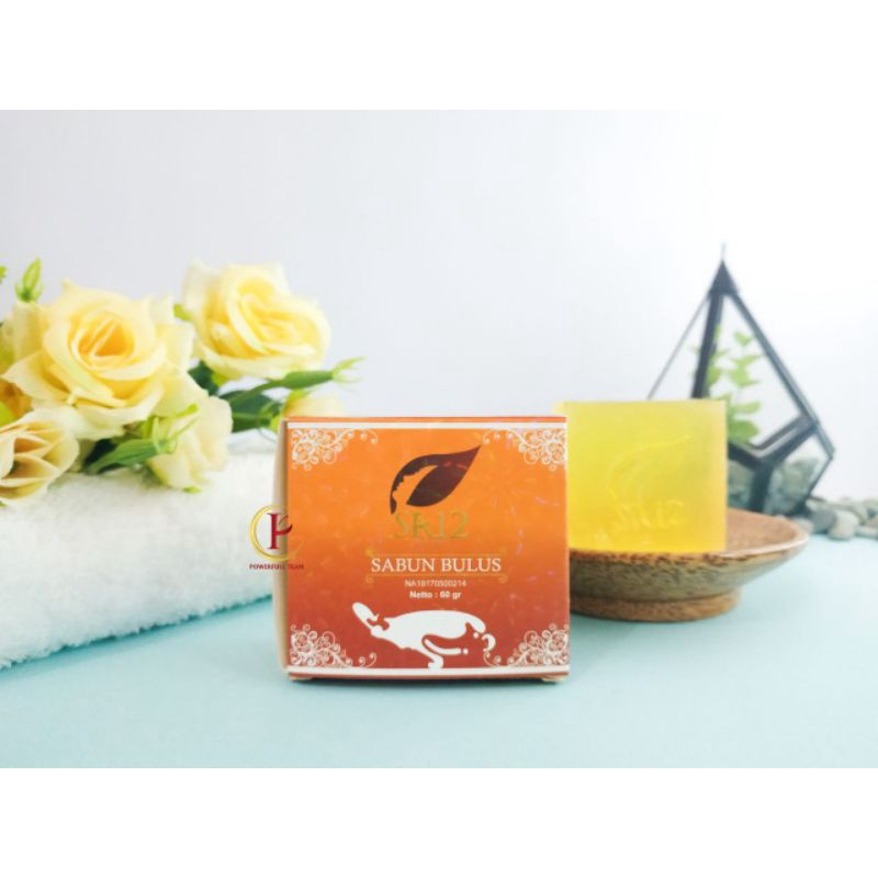 SABUN BULUS SR12 SABUN GATAL, MENGHILANGKAN BEKAS LUKA, JEARAWAT DAN STRETCH MARK