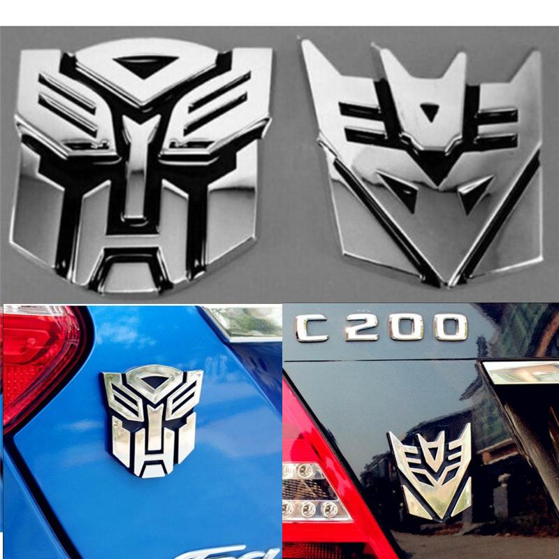 3d Autobot Transformers Mobil Auto Truk Stiker Lencana Stiker Decals Emblem Aksesoris Body Mobil Samping Belakang Emblem Badge Sticker Logo