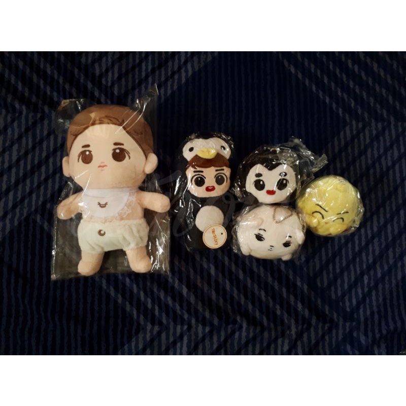 READY STOCK EXO BABYBOO DOLL KEYRING DOLL D.O. KAI DOH KYUNGSOO KIM JONGIN OH SEHUN BACA DESKRIPSI