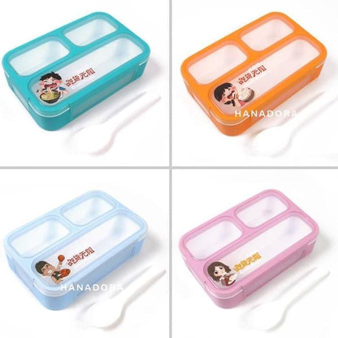 MINI YOOYEE Yooyee 606 mini 3 sekat anti tumpah