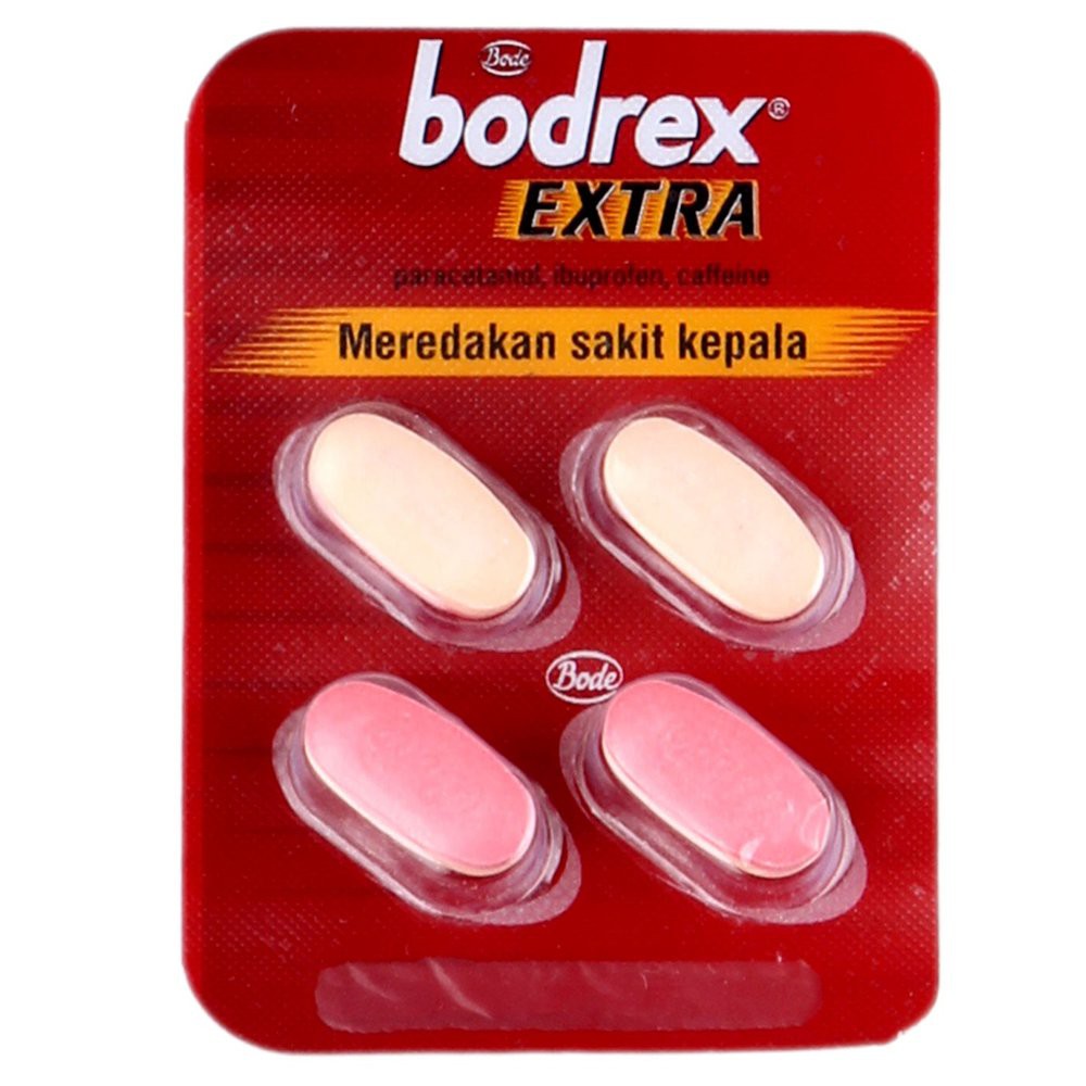 Bodrex Extra (PER BLISTER @ 4 KAPLET)