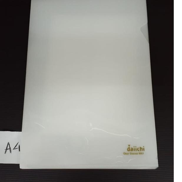 

✵ MAP L DAICHI 9001 A4 BENING PER LUSIN| MAP PLASTIK TRANSPARAN | ATK ←