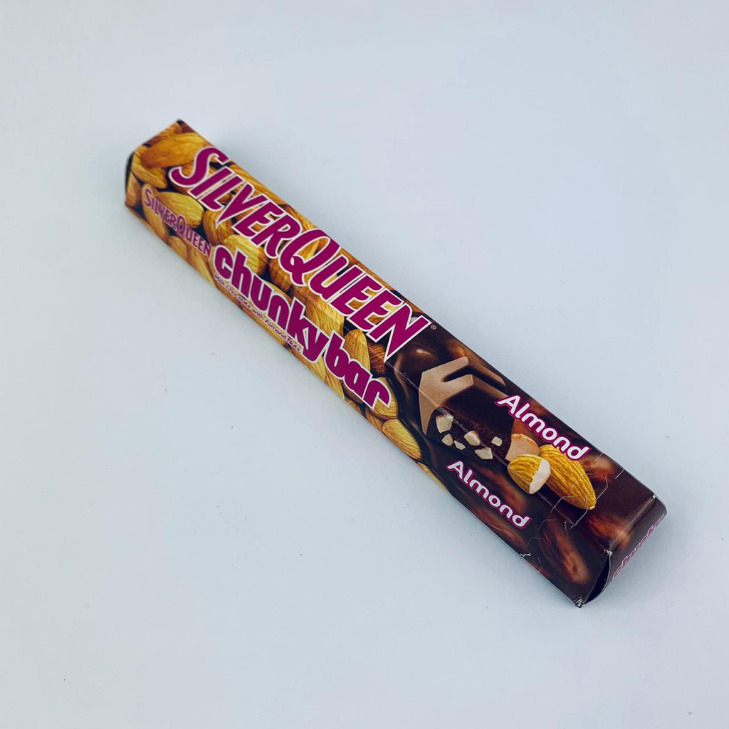 SilverQueen Chunkybar / Cokelat Almond / 95gr