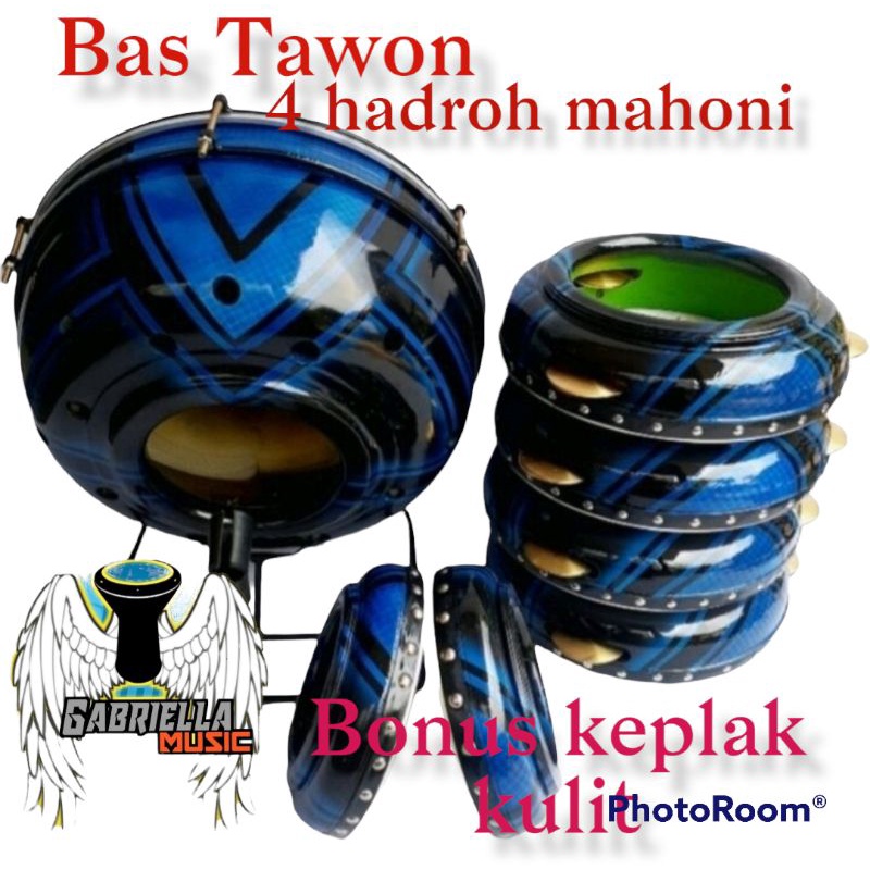 HADROH MOTIF 1SET+DARBUKA 9IN FULSET