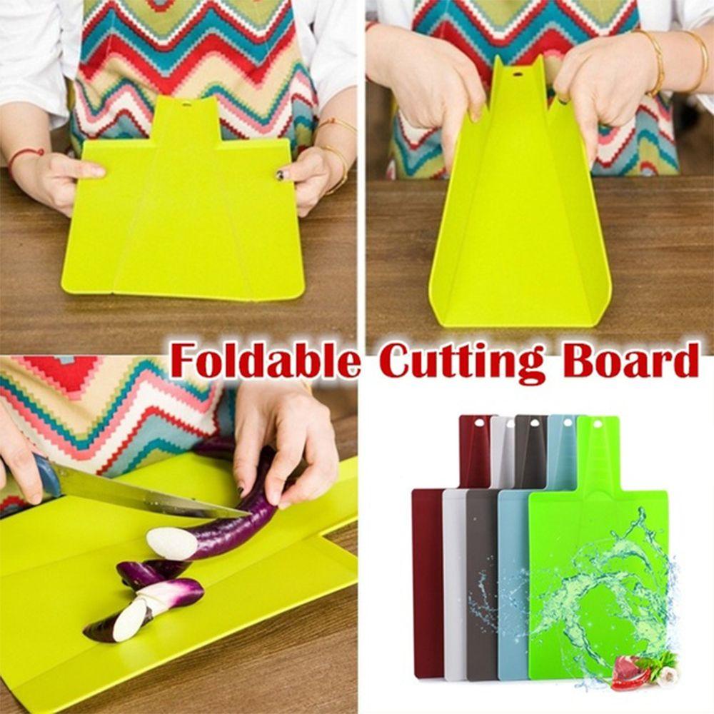 Solighter Chopping Board Ramah Lingkungan Skidproof Produk Rumah Tangga Lipat