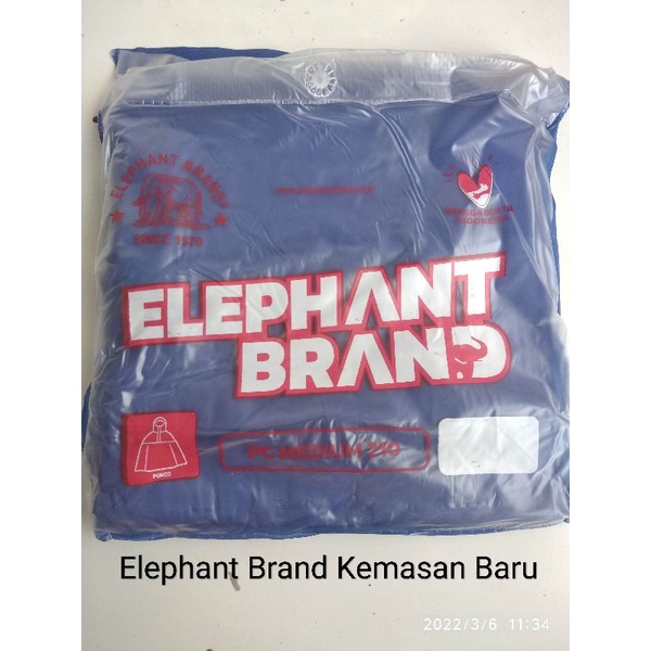 Jas hujan model ponco merk elephant gajah All Size