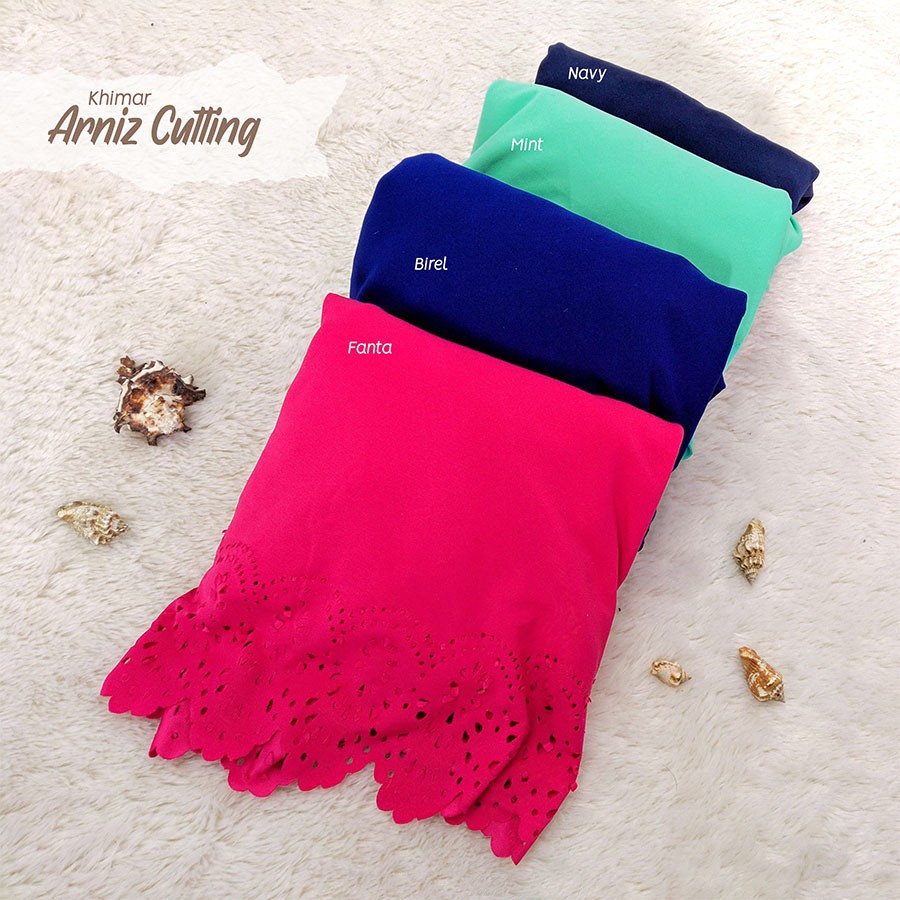 (Promo) Khimar Lazya Arniz Cutting