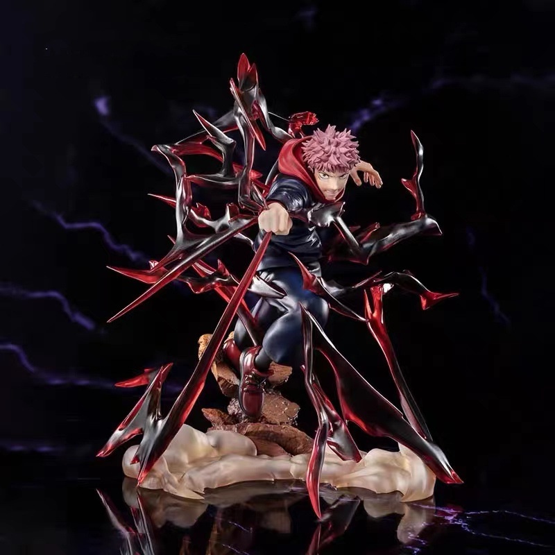 Mainan Koleksi Figure Anime Jujutsu Kaisen Itadori Yuji Figuarts Zero Bahan PVC Ukuran 19cm Untuk Hadiah Anak
