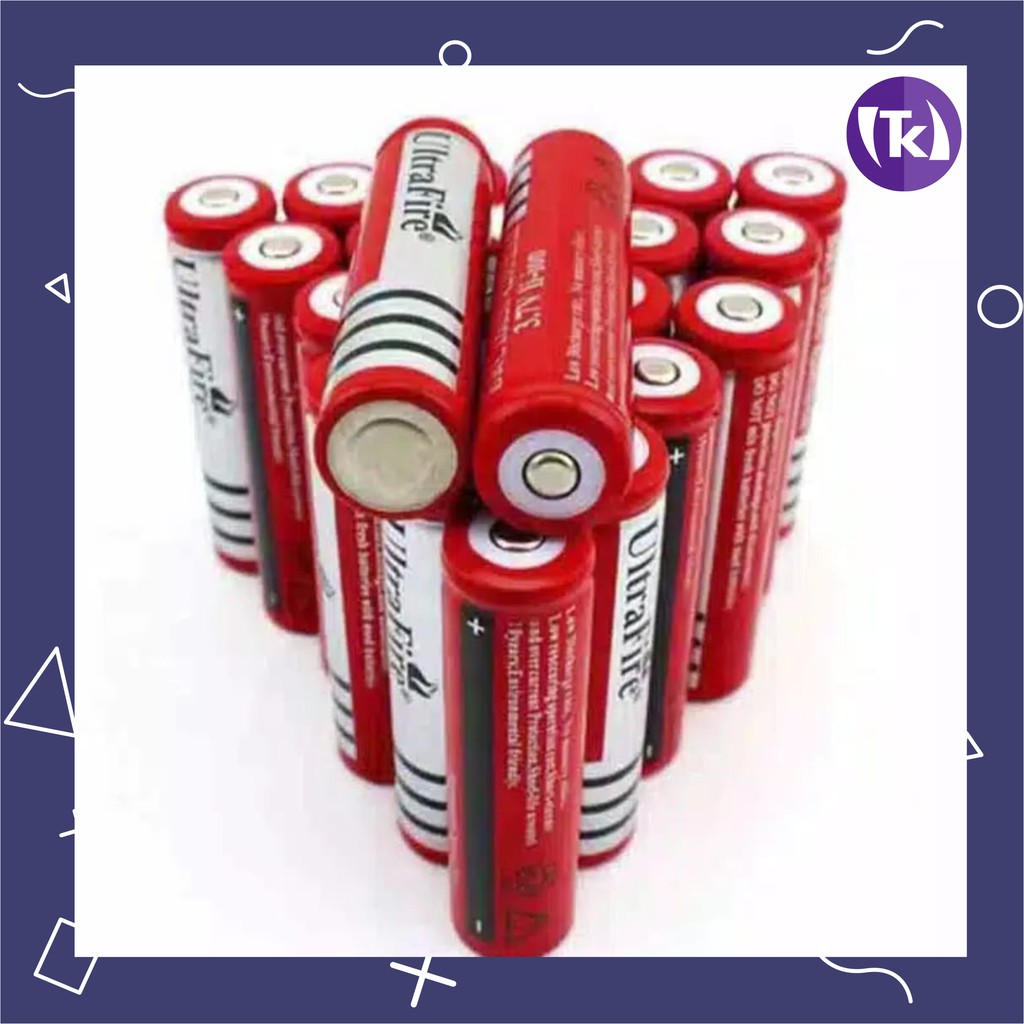 BATERAI SENTER SWAT POLICE 18650 BATTERY HEADLAMP BATRE SENTER A