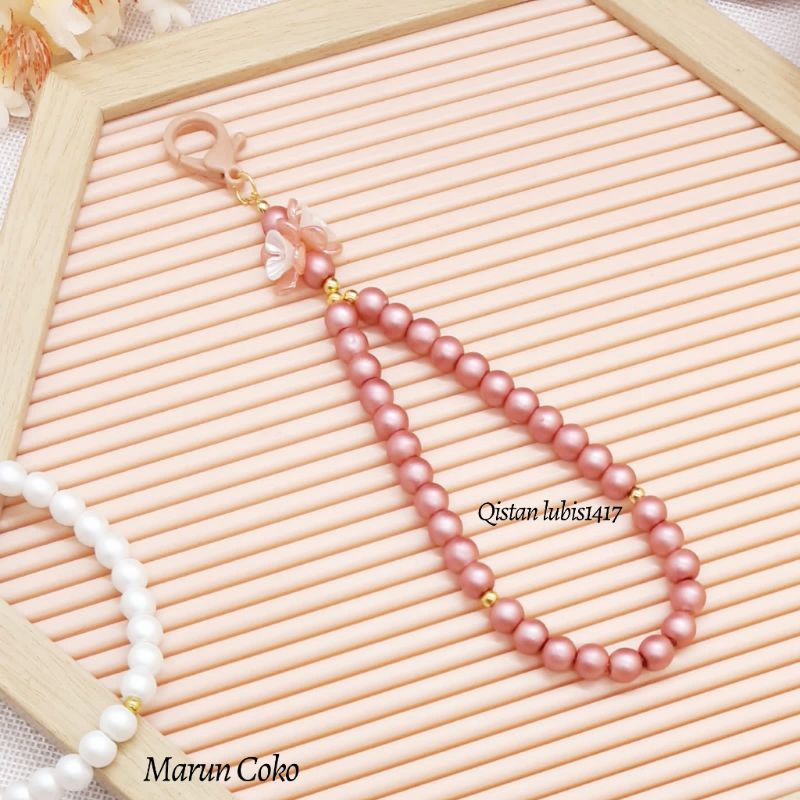 Tasbih Ganci Mutiara Soft