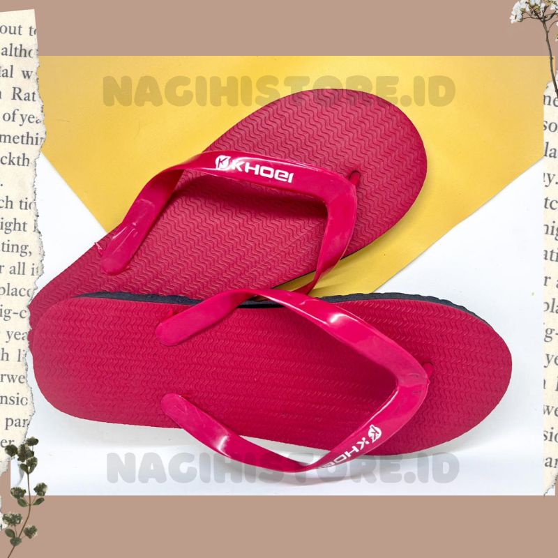 ✨NAGIHI✨ Sandal Khogi Size 11 &amp; 12 / Sandal Murah / Sandal Hitam Polos Best Seller/ SANDAL KOGI TERLARIS