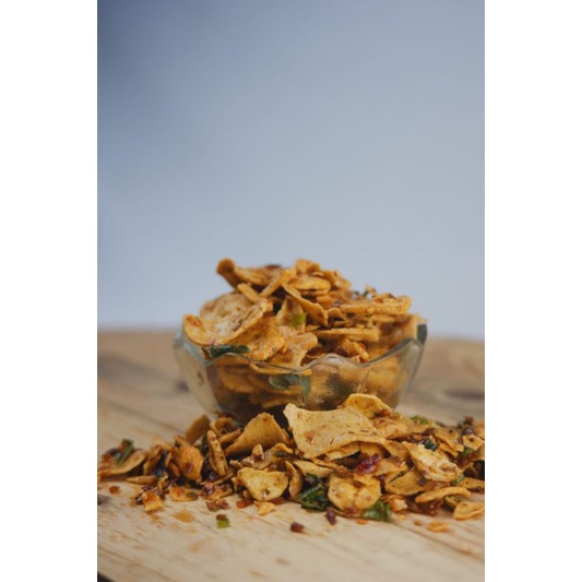 

PROMO! (100g - 500gr) BASRENG | BASO GORENG | BASRENG PEDAS DAUN JERUK | KRIPCA MARICA