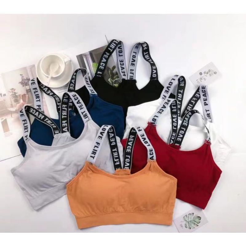 [COD] Medan Bra BH Import Push Up Sporty Bra Jogging Zumba Yoga Bra Tanpa Kawat Adem High Quality