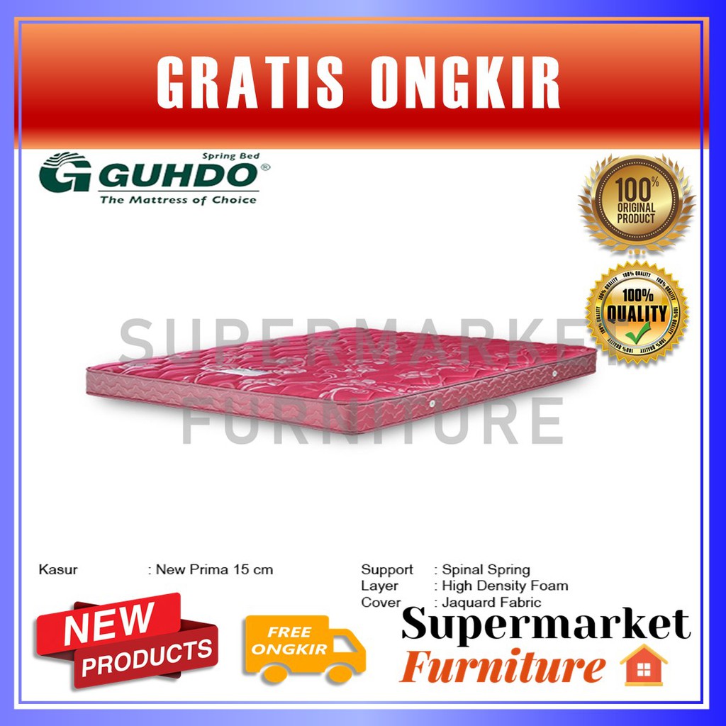 Guhdo Springbed New Prima 15 - Hanya Kasur / Mattress