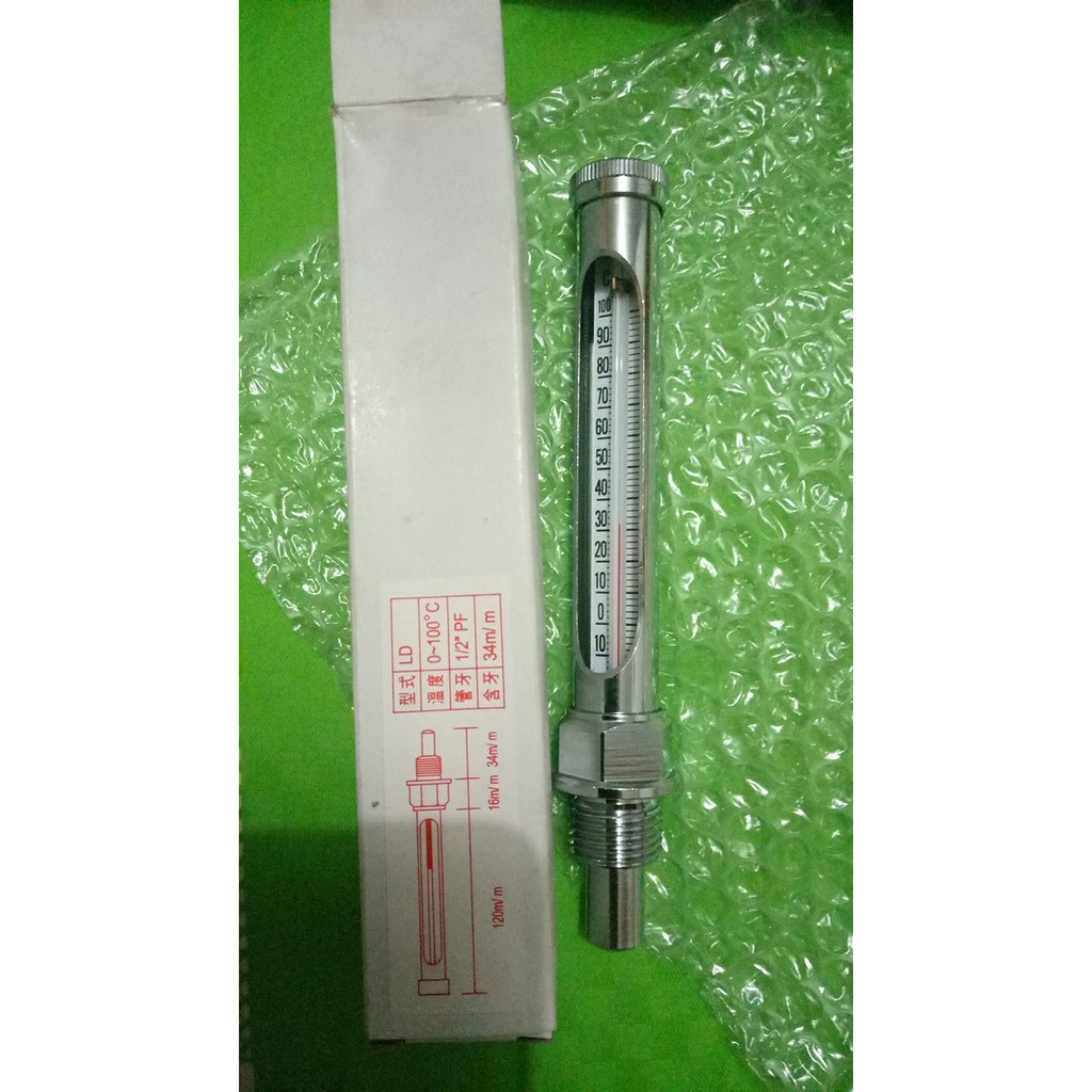 Termometer Teknik Thermometer Ruang Sauna 100C