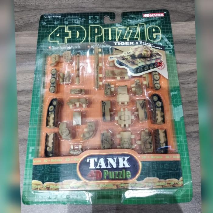Puzzle | 4D Puzzle Military Tank Tiger I / Puzzle Tank Tiger I