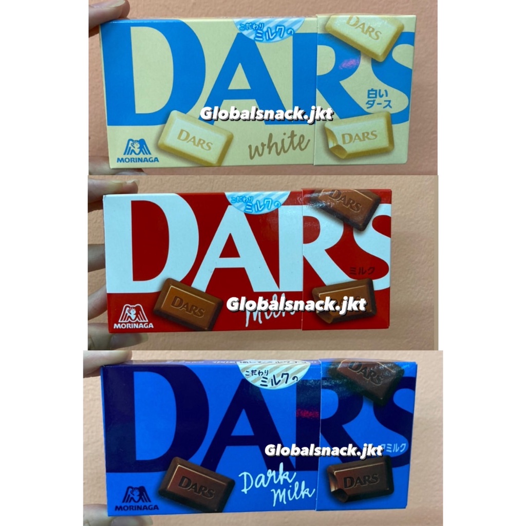 Jual MORINAGA DARS MILK CHOCOLATE / WHITE CHOCOLATE / BITTER DARK