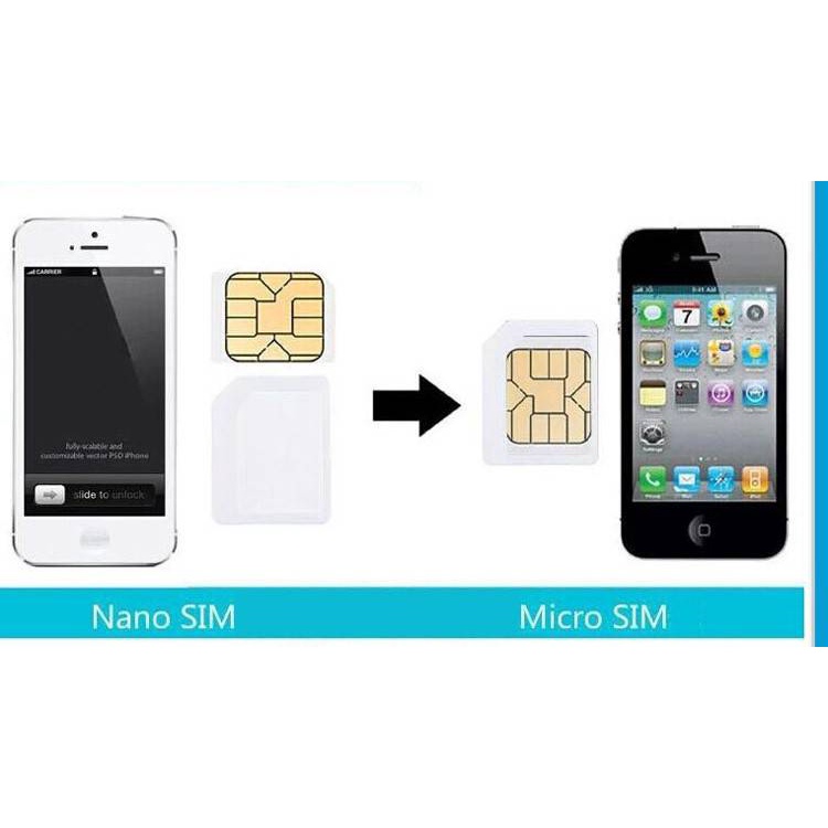 Nano Micro Sim Adapter For lenovo a5000 xiaomi huawei iPhone X 7 8 6 6S SE 6 5S Samsung S9 S8 S7 edge Plus Sim Holder Adaptador