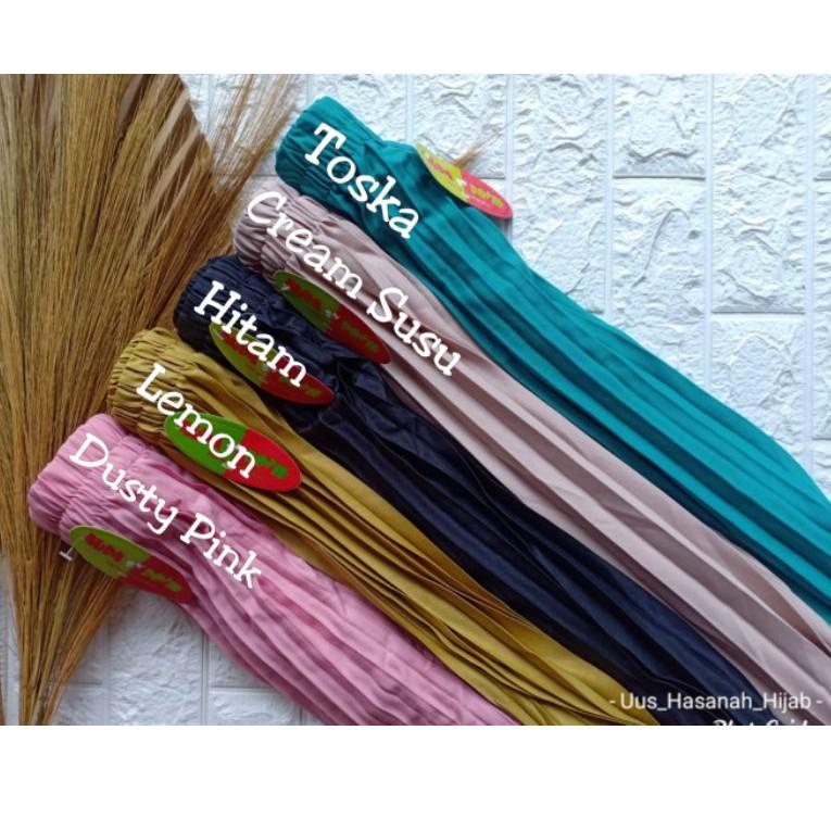 e61✌ KULOT PLISKET PREMIUM AURA••kulot plisket premium•Plisket Lipatan besar