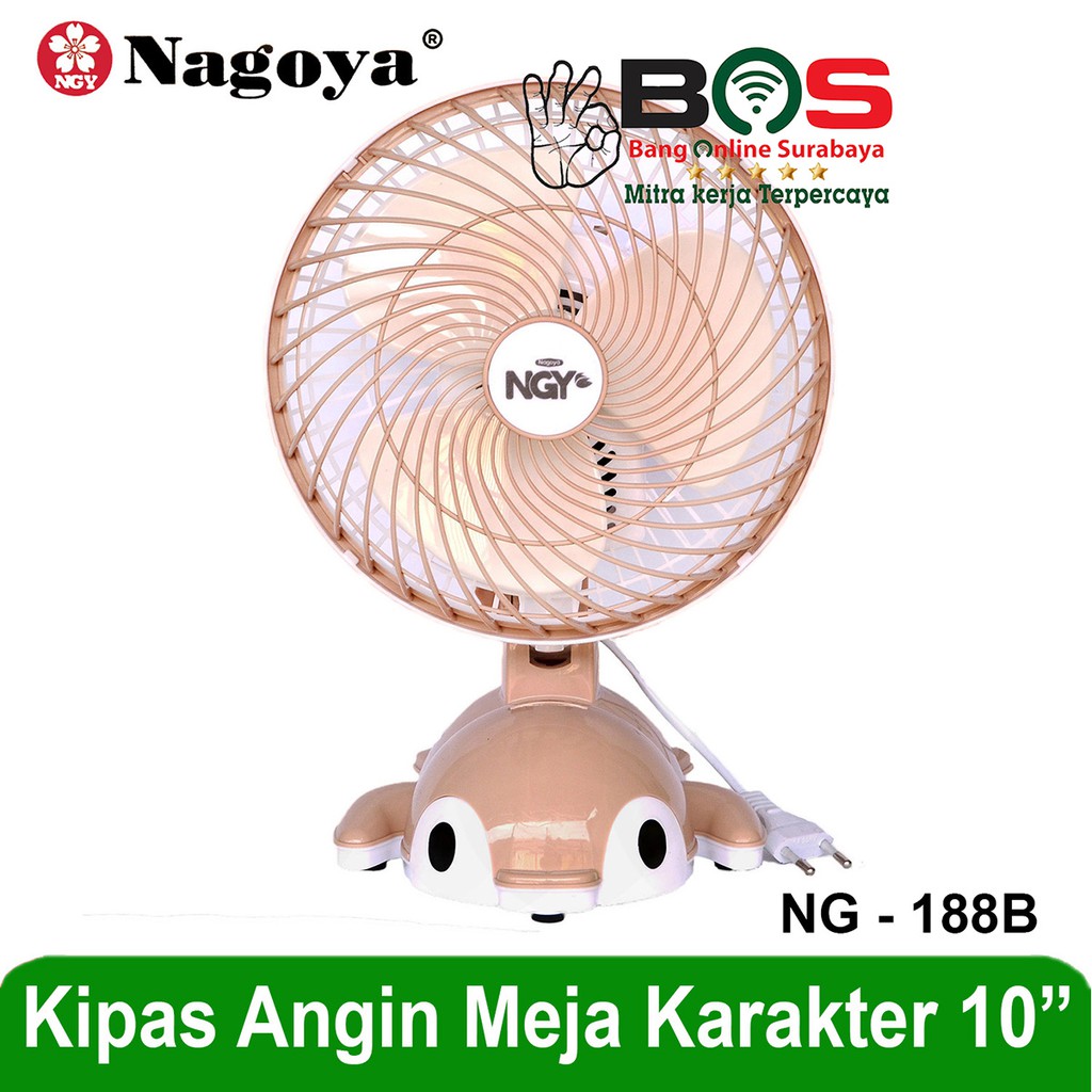 Kipas Meja Kipas Angin Meja Fan Character Nagoya NG-188 NG 188 NG188