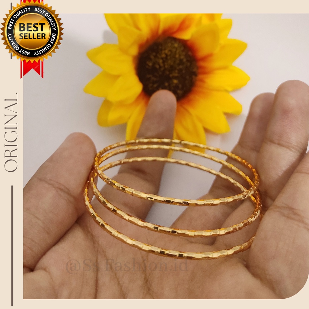 Gelang Keroncong gold terbaru Terlaris anti karat anti luntur