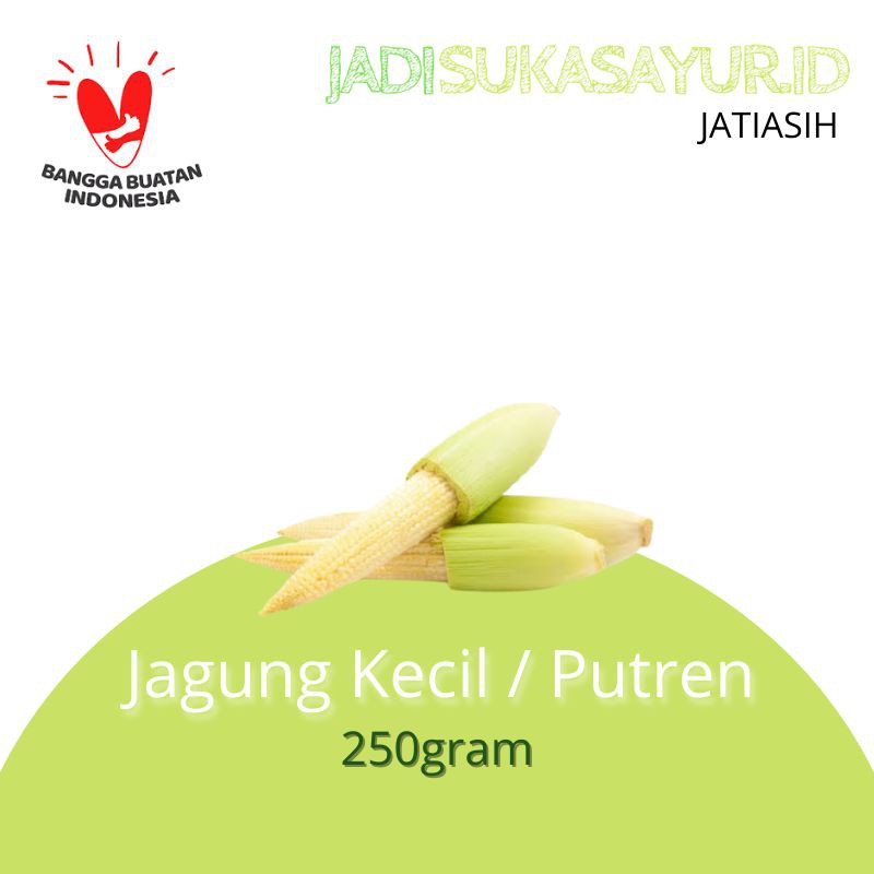 

JAGUNG MUDA / JAGUNG PUTREN / CAPCAY 250gram - SAYUR SEGAR BEKASI