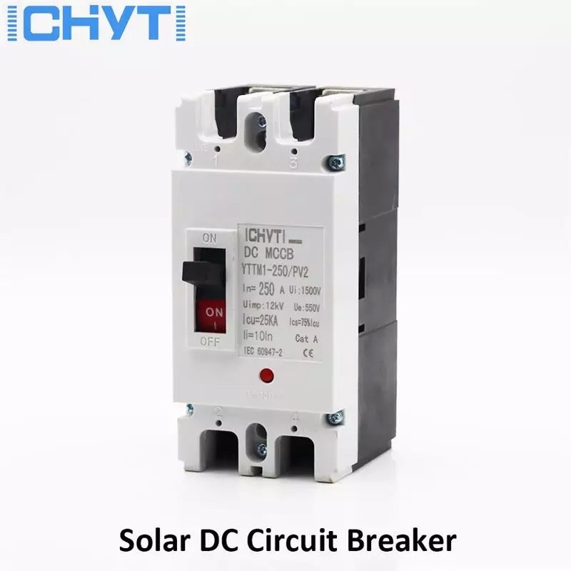 MCCB DC 250A 550V Moulded Case Circuit Breaker MCB ICHYTI YTTMI-250