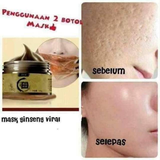 Masker ginseng madu