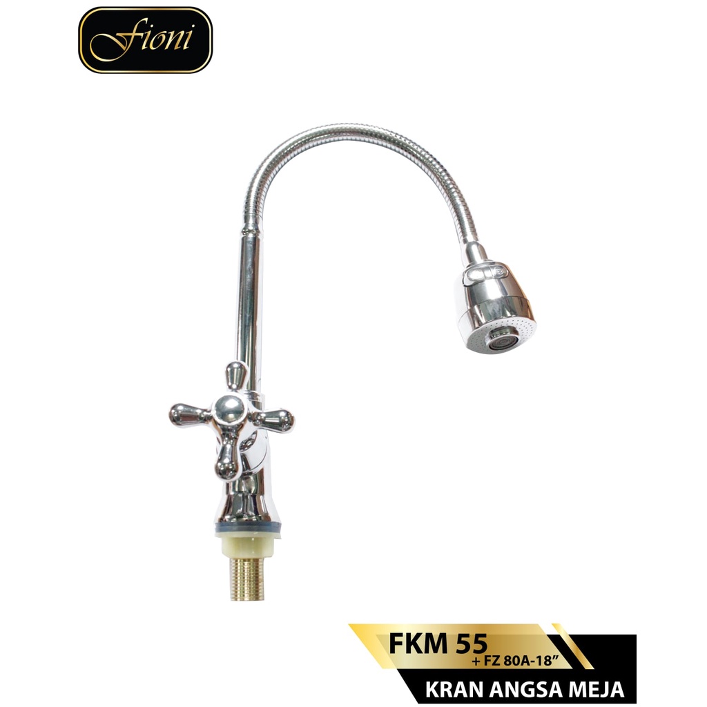 Kran Dapur / Sink / Cuci Piring Meja Model Flexible