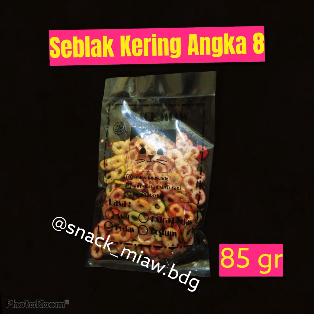 

KERUPUK SEBLAK KERING ANGKA 8 KEMASAN ICIP MINI 85GR