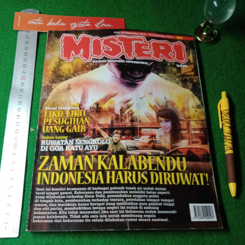 Majalah Misteri edisi Zaman Kalabendu.