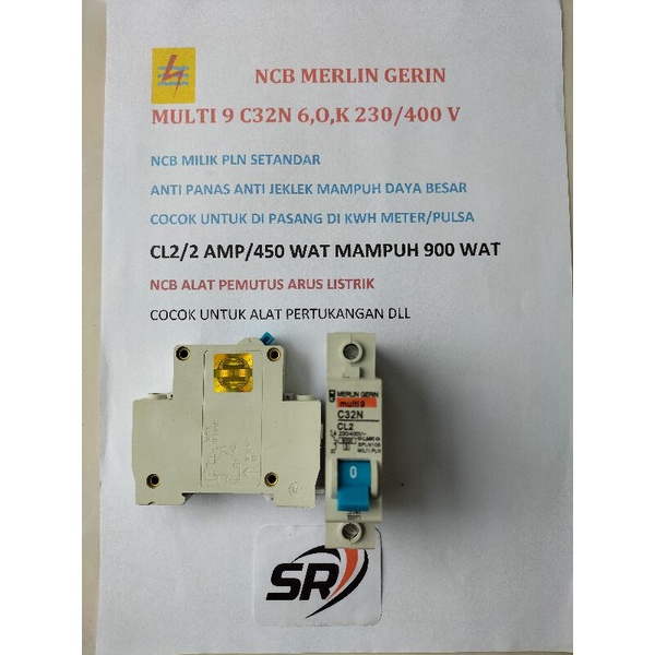 NCB Merlin standar PLN (harga satuan) anti jeklek mampuh daya besar