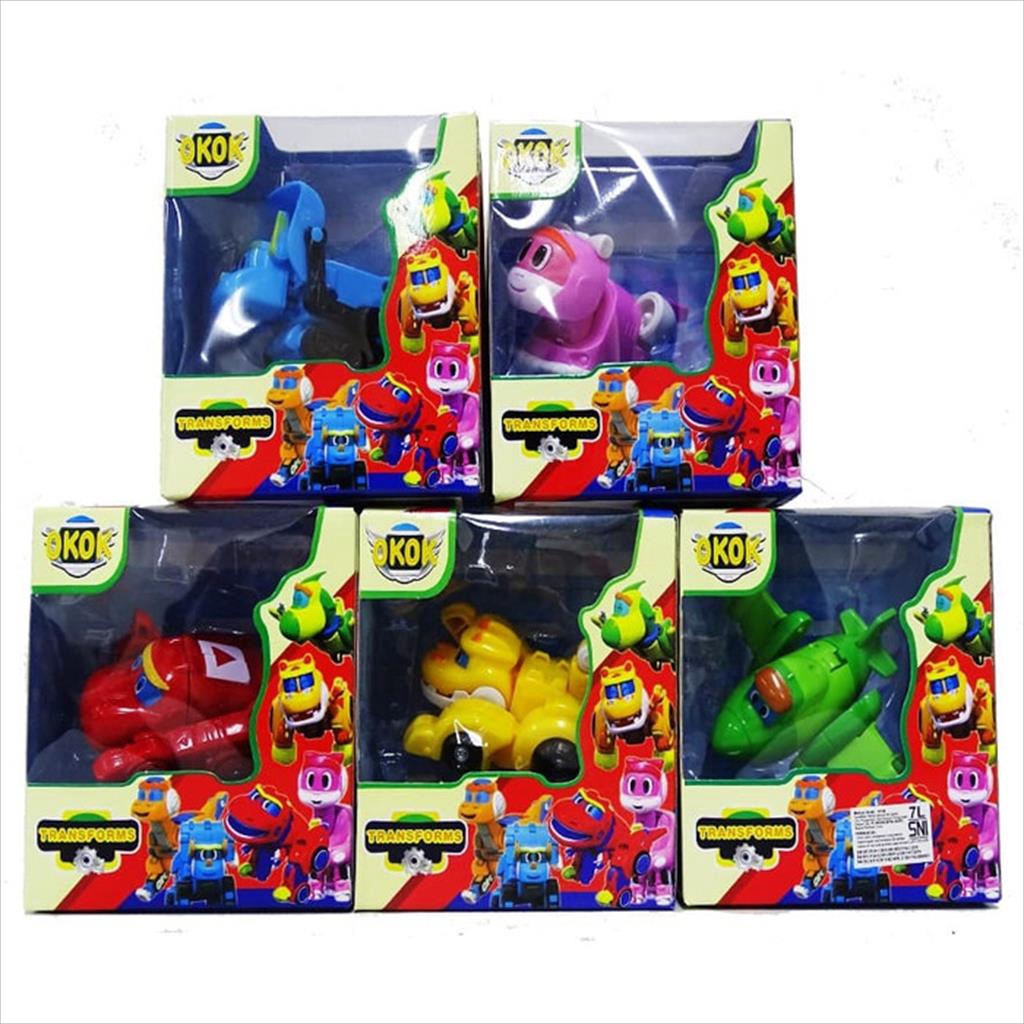 Sekawantoys Mainan  Anak  Go Go Dino Robot  Dinosaurus  