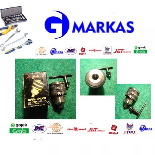Kepala Bor/ Drill Chuck 13mm Solid Heavy Duty B16