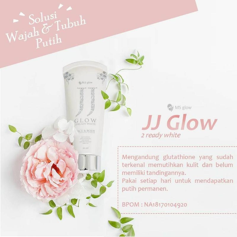 [ORIGINAL] JJ GLOW MS GLOW Face And Body Moisturizing Cream SPF 30 MSGlow Sublock