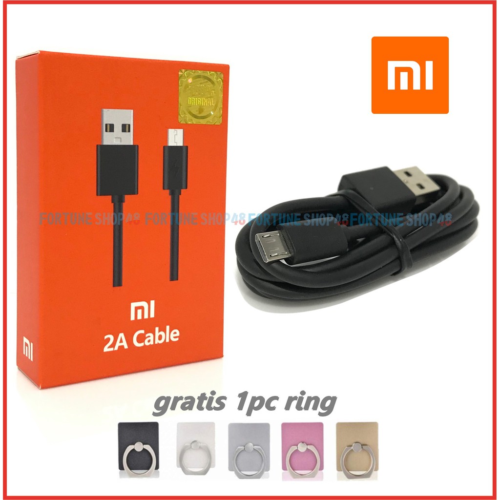 Kabel Data XiaoMi MI RedMI Micro Usb 2.0