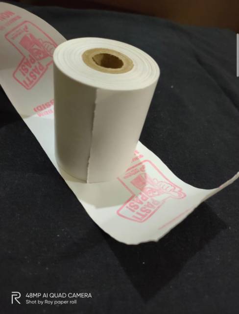 

Kertas thermal logo pertamina pasti pas ukuran58x48mm