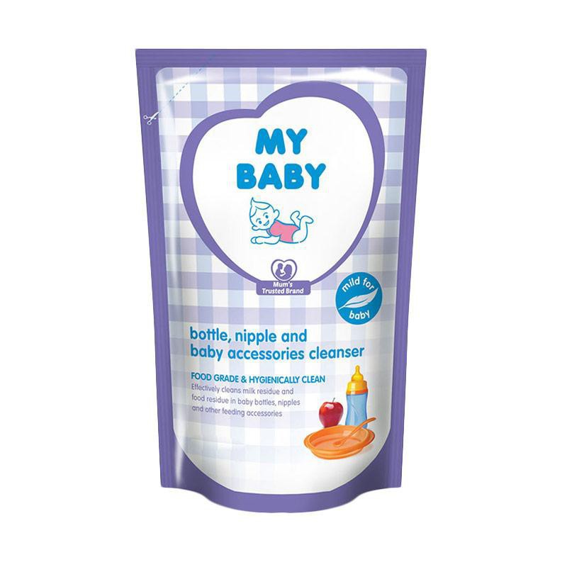 MY BABY Bottle Nipple &amp; Baby Accessories Cleanser Refill Pouch 400 ml 400ml