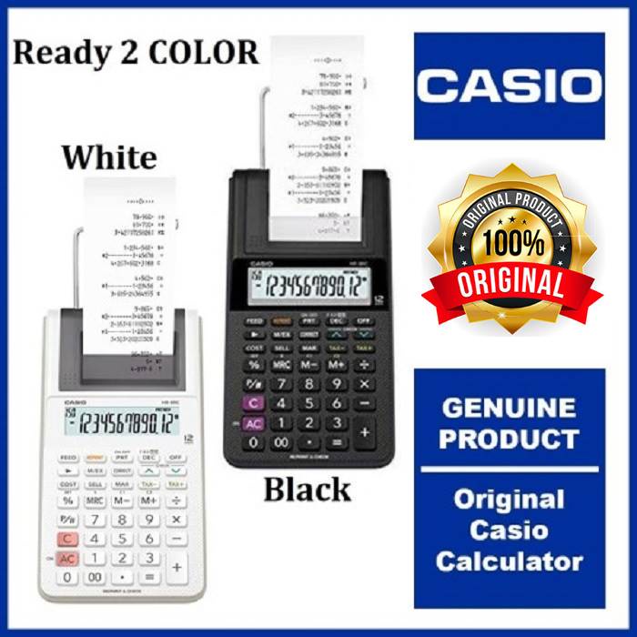 

Casio Kalkulator Printer HR - 8RC ORIGINAL