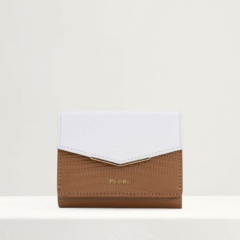 PDRO Lizard-Effect Leather Wallet