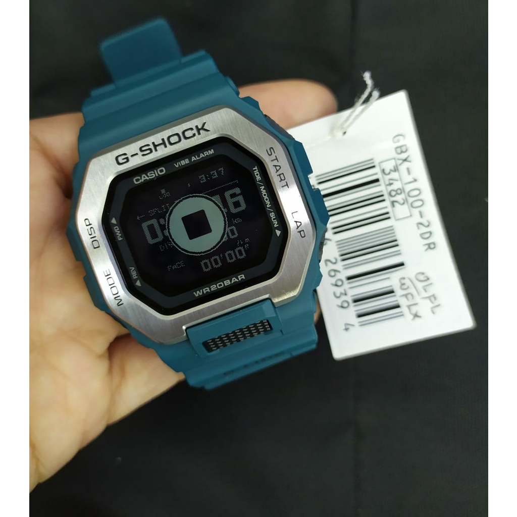 G-SHOCK GBX-100 BLUETOOTH JAM TANGAN PRIA ORIGINAL GARANSI GAP 2 TAHUN DIGITAL