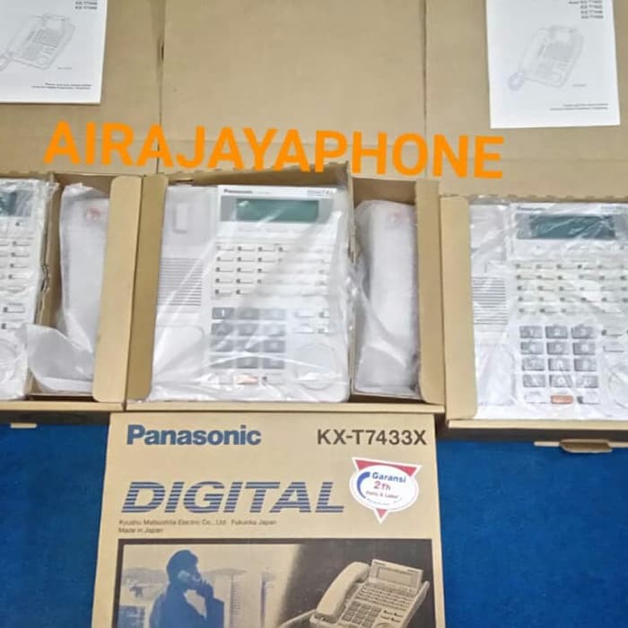 telpon digital KX-T7433 seken second mantap