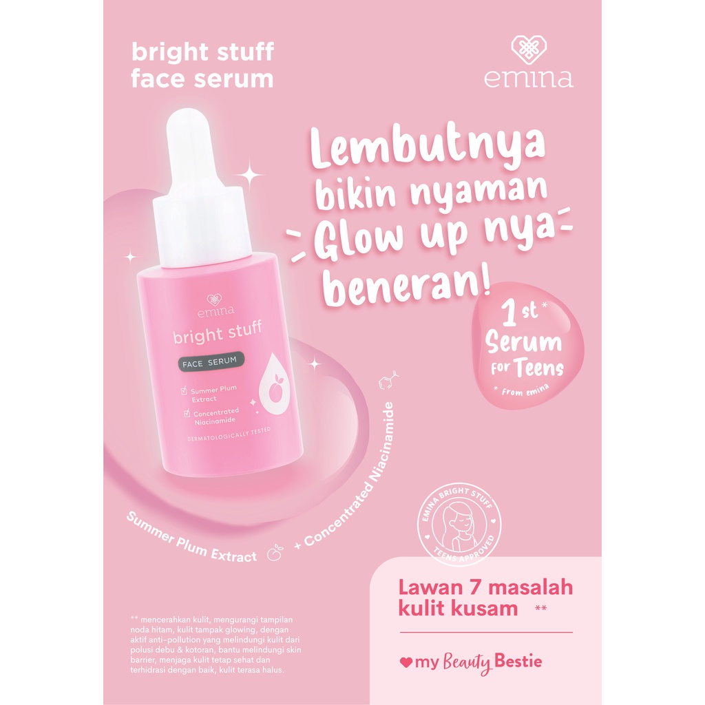 Emina Bright Stuff Face Serum 30 ml