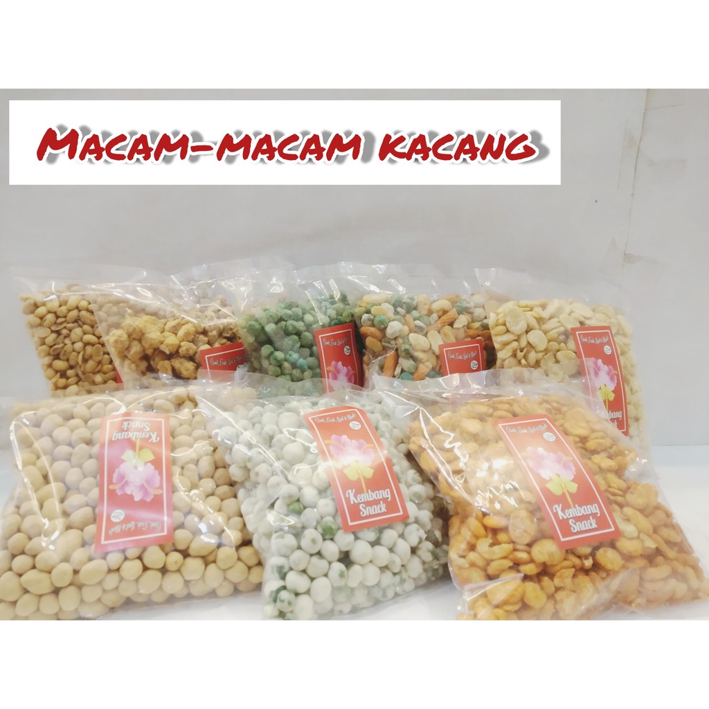 

KUE KERING-KACANG POLONG IJO RASA ASIN KEMASAN 250GR-KEMBANG SNACK