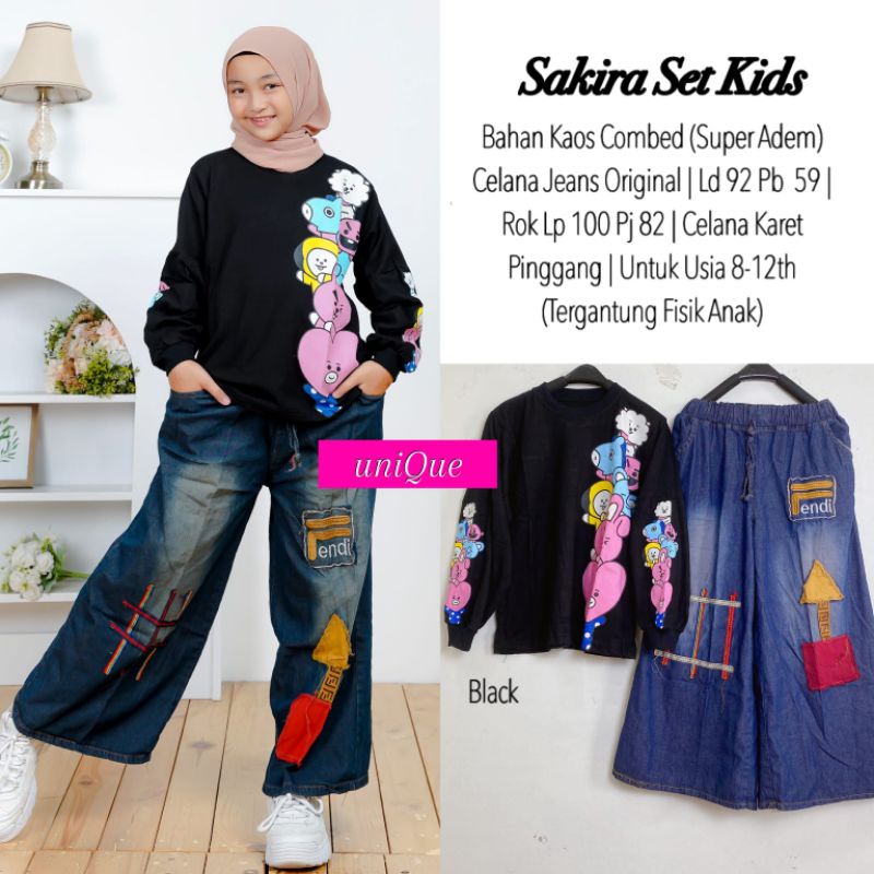 Setelan Anak Sakira Set Ori Sancaka