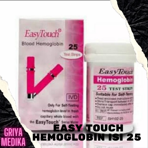 Strip hb hemoglobin easytouch