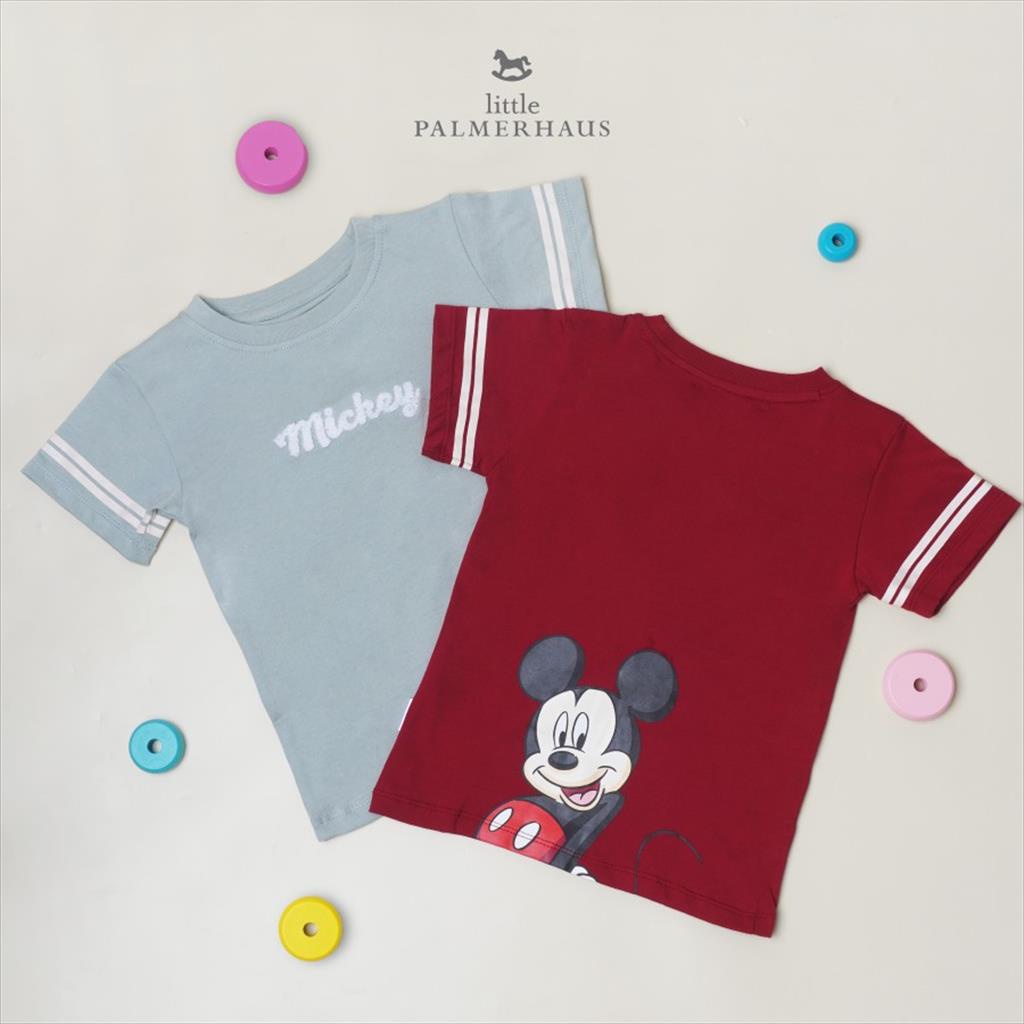 [TOMS] LITTLE PALMERHAUS (1pcs) Disney MIckey Trip T-Shirt ( Atasan Kaos Anak Unisex)