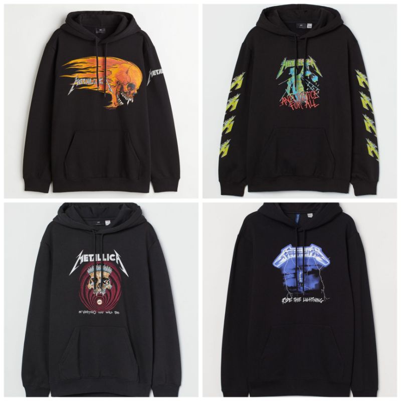 HOODIE H&M METALLICA